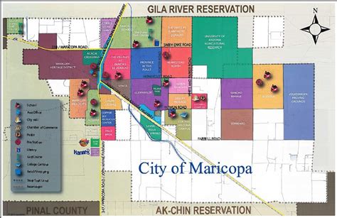 maricopa city map|maricopa az map of communities.